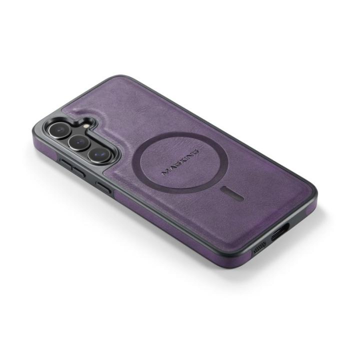 MAGKING - MAGKING Mobilskal för Samsung Galaxy S26 Plus Magnetiskt PC + TPU - Lila