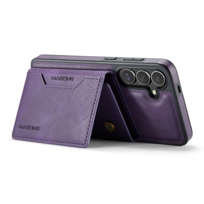 MAGKING - MAGKING Mobilskal för Samsung Galaxy S26 Plus Magnetiskt PC + TPU - Lila
