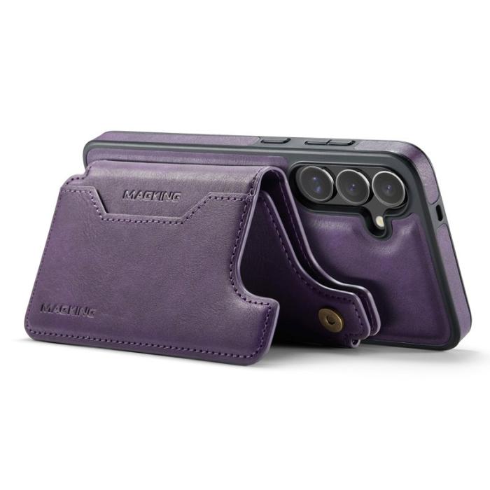 MAGKING - MAGKING Mobilskal för Samsung Galaxy S26 Plus Magnetiskt PC + TPU - Lila