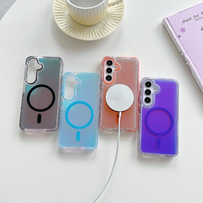 OEM - Mobilskal för Samsung Galaxy S26 Plus Magnetiskt PC + TPU - Lila