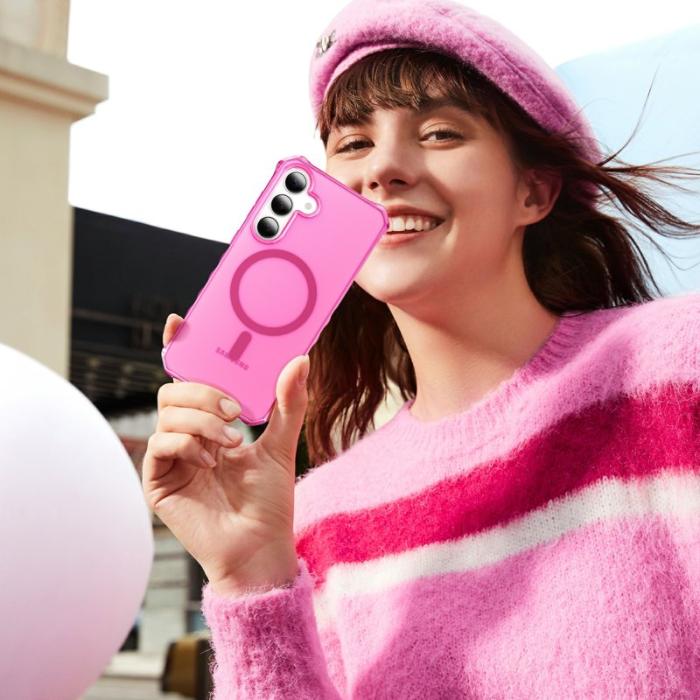 OEM - Mobilskal för Samsung Galaxy S26 Plus Magnetiskt PC + TPU - Rosa