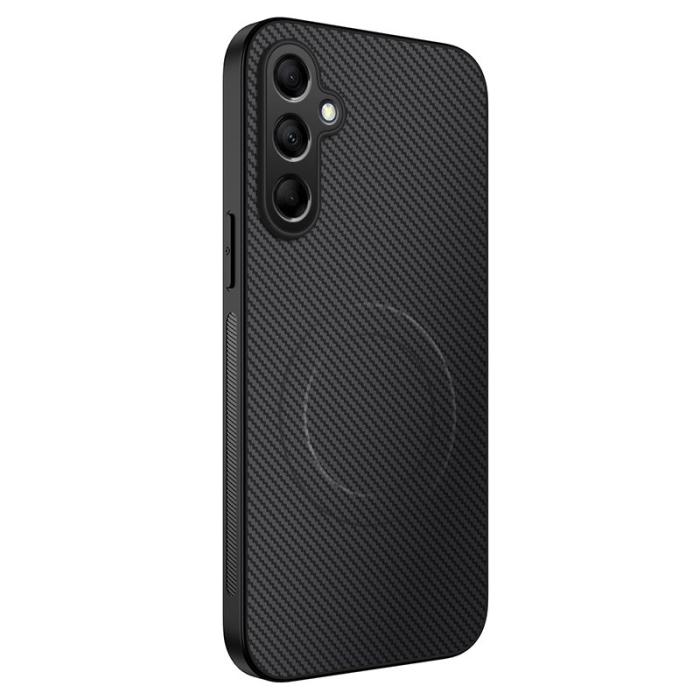 WANLONFENG - WANLONFENG Mobilskal för Samsung Galaxy S26 Plus Magnetiskt PC + TPU - Svart