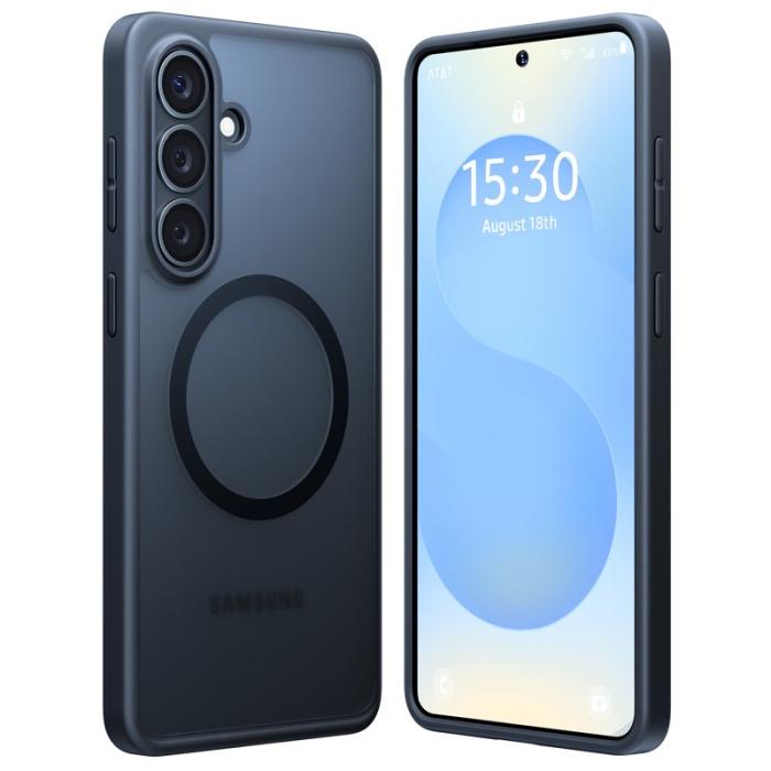 Torras - Torras Mobilskal för Samsung Galaxy S26 Plus Magnetiskt PC + TPU - Svart