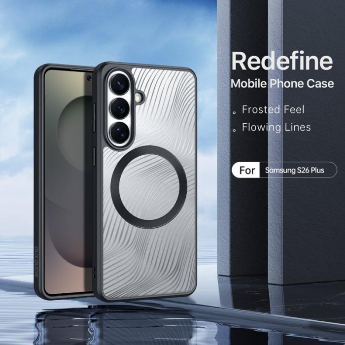 Dux Ducis - Dux Ducis Mobilskal för Samsung Galaxy S26 Plus Magnetiskt PC + TPU - Svart
