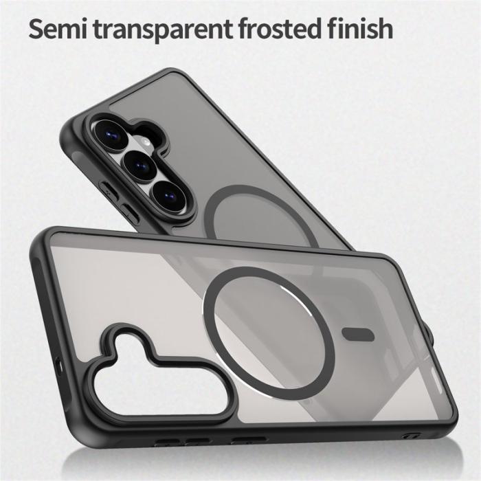 OEM - Mobilskal för Samsung Galaxy S26 Plus Magnetiskt PC + TPU - Svart