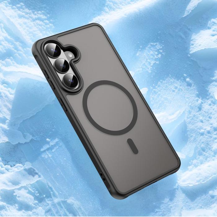 OEM - Mobilskal för Samsung Galaxy S26 Plus Magnetiskt PC + TPU - Svart