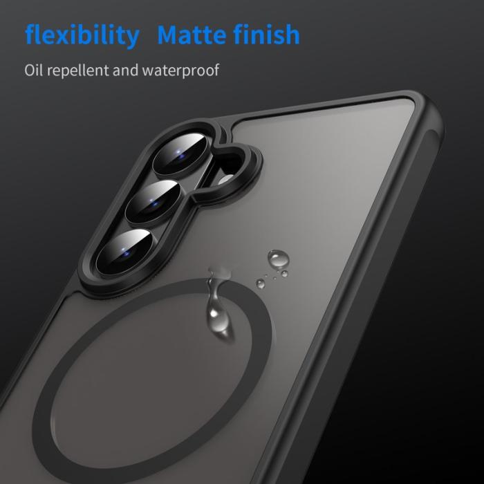 OEM - Mobilskal för Samsung Galaxy S26 Plus Magnetiskt PC + TPU - Svart