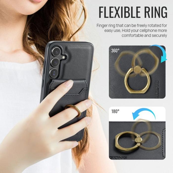 MAGKING - MAGKING Mobilskal för Samsung Galaxy S26 Plus Magnetiskt PC + TPU - Svart