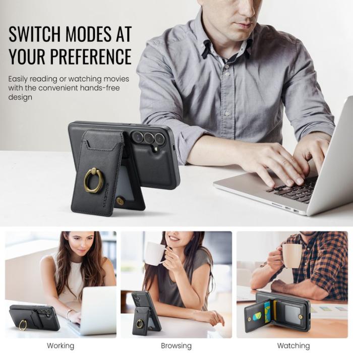 MAGKING - MAGKING Mobilskal för Samsung Galaxy S26 Plus Magnetiskt PC + TPU - Svart