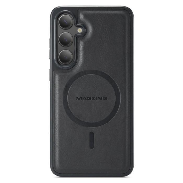 MAGKING - MAGKING Mobilskal för Samsung Galaxy S26 Plus Magnetiskt PC + TPU - Svart
