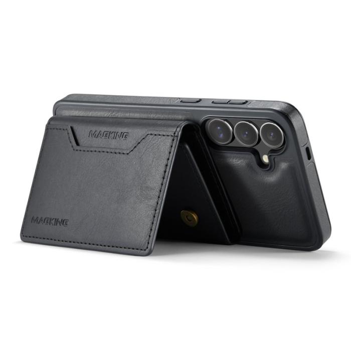 MAGKING - MAGKING Mobilskal för Samsung Galaxy S26 Plus Magnetiskt PC + TPU - Svart