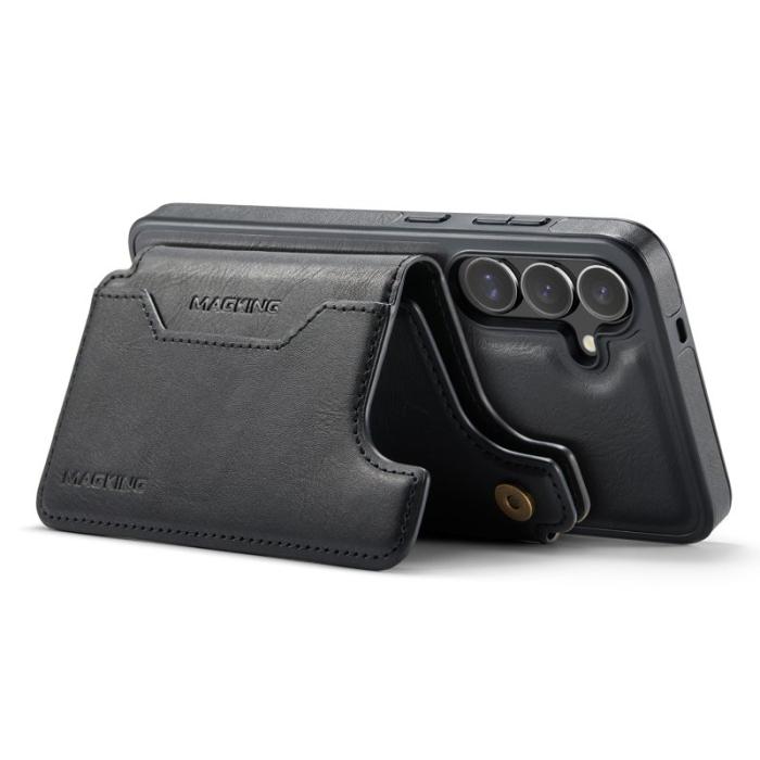 MAGKING - MAGKING Mobilskal för Samsung Galaxy S26 Plus Magnetiskt PC + TPU - Svart