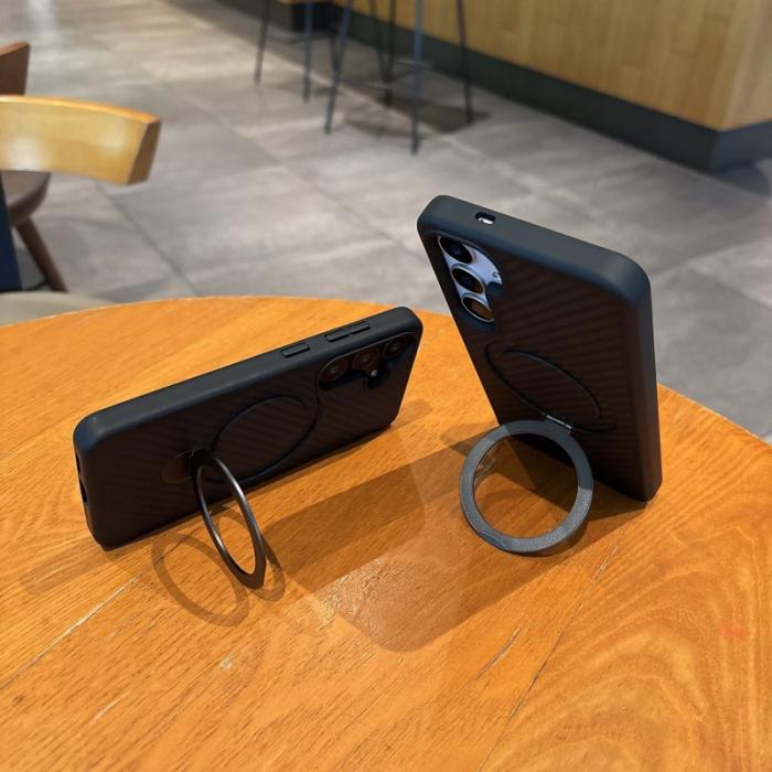 OEM - Mobilskal för Samsung Galaxy S26 Plus Magnetiskt PC + TPU - Svart