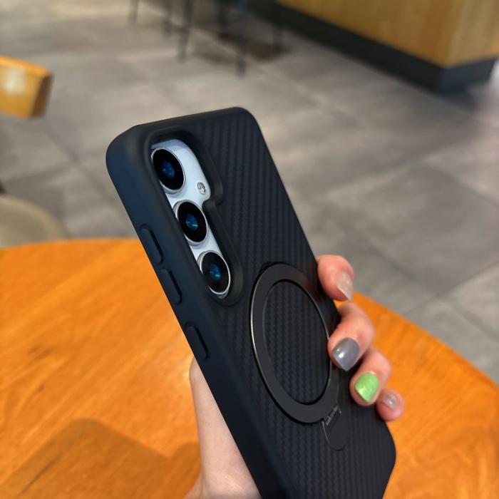 OEM - Mobilskal för Samsung Galaxy S26 Plus Magnetiskt PC + TPU - Svart