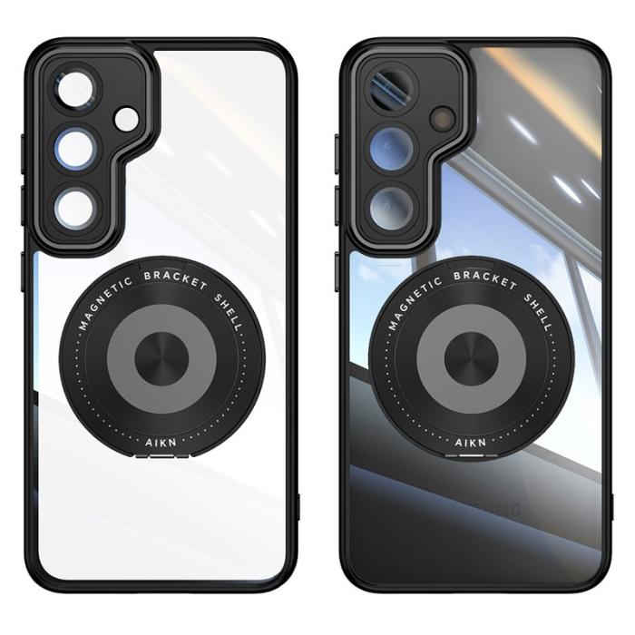 OEM - Mobilskal för Samsung Galaxy S26 Plus Magnetiskt PC + TPU - Svart