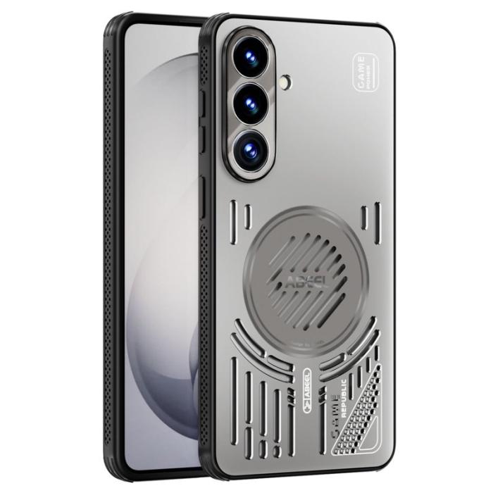 ABEEL - ABEEL Mobilskal för Samsung Galaxy S26 Plus Magnetiskt PC + TPU - Titangrå