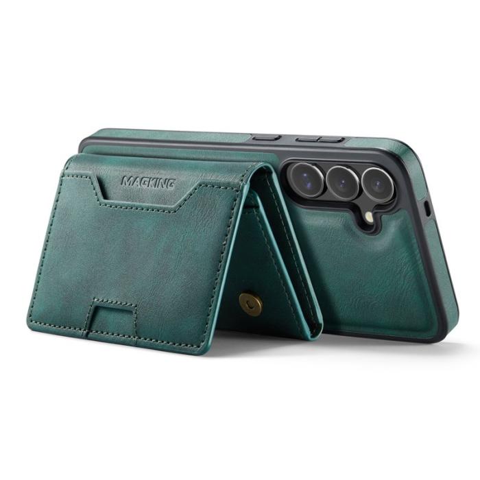 MAGKING - MAGKING Mobilskal för Samsung Galaxy S26 Plus Magnetiskt PU + TPU - Grön