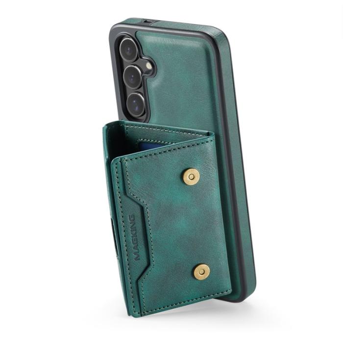 MAGKING - MAGKING Mobilskal för Samsung Galaxy S26 Plus Magnetiskt PU + TPU - Grön