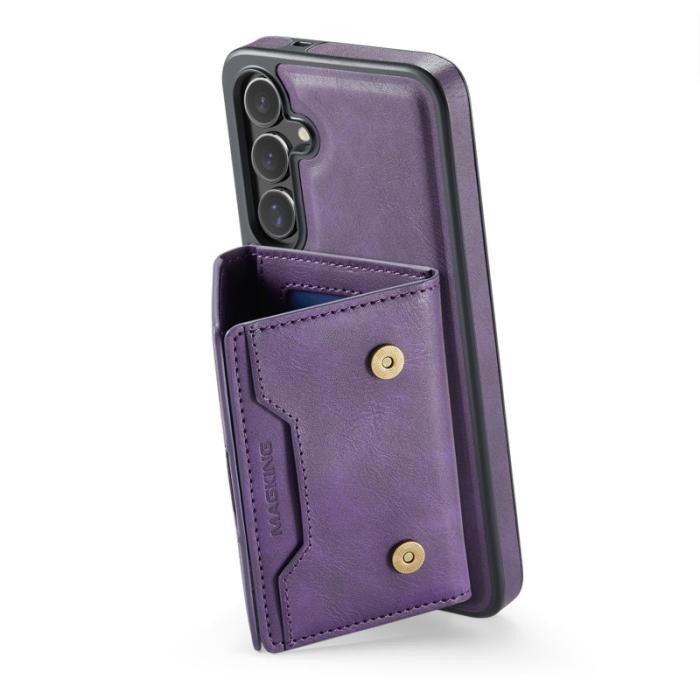 MAGKING - MAGKING Mobilskal för Samsung Galaxy S26 Plus Magnetiskt PU + TPU - Lila