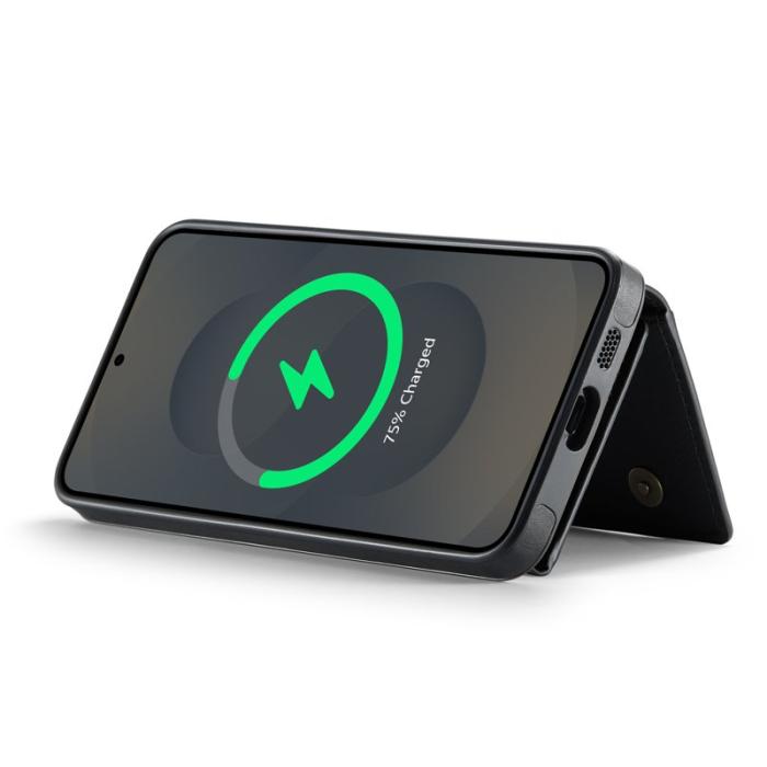 MAGKING - MAGKING Mobilskal för Samsung Galaxy S26 Plus Magnetiskt PU + TPU - Svart