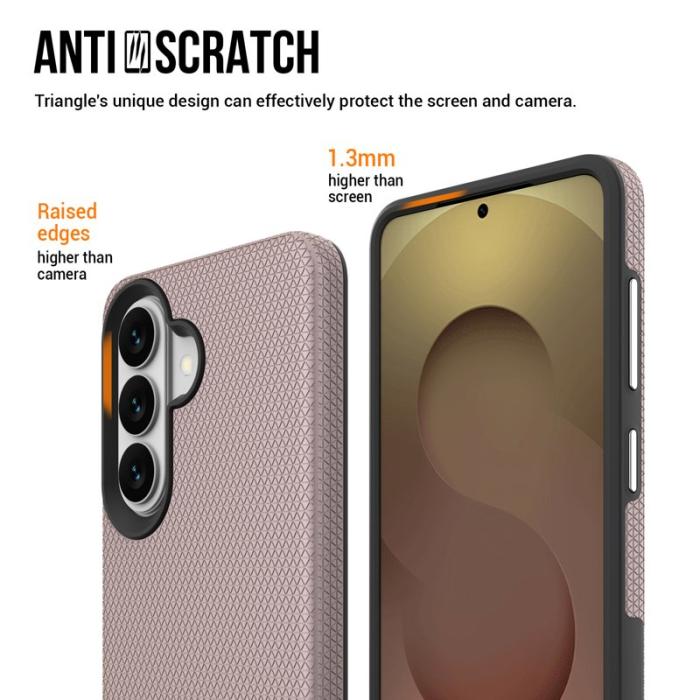 OEM - Mobilskal för Samsung Galaxy S26 Plus Magnetiskt Shockproof TPU + PC - Roséguld
