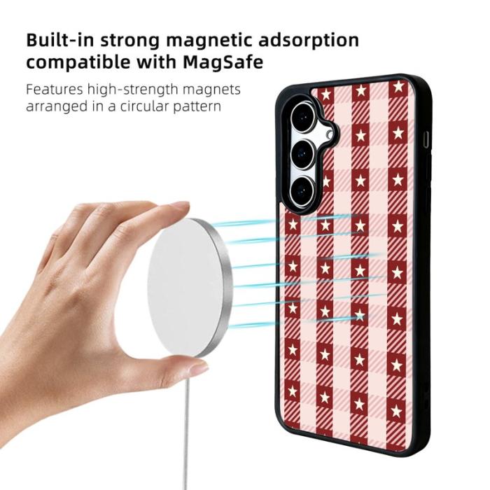 EYCASE - EYCASE Mobilskal för Samsung Galaxy S26 Plus Magnetiskt TPU + Akryl - Svart