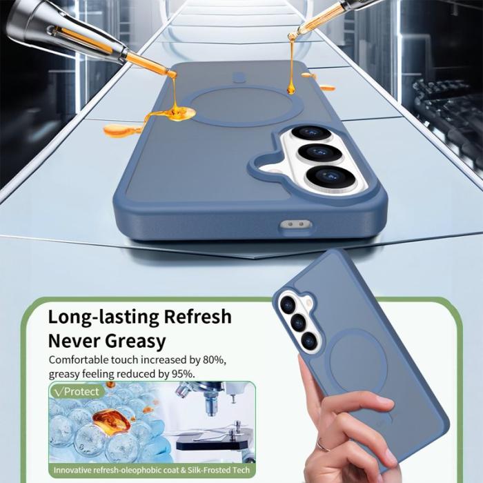 OEM - Mobilskal för Samsung Galaxy S26 Plus Magnetiskt TPU - Blå