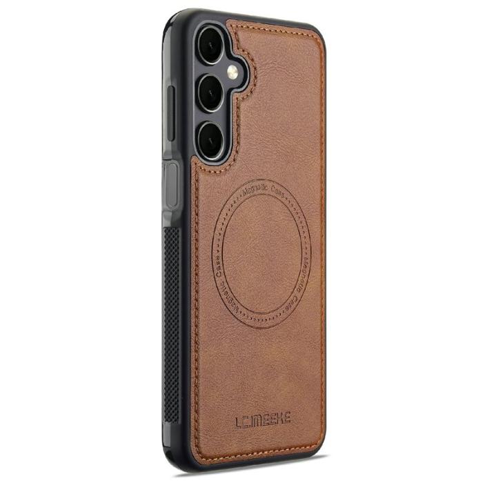 LC.imeeke - LC.IMEEKE Mobilskal för Samsung Galaxy S26 Plus Magnetiskt TPU - Brun