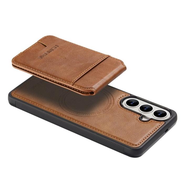 LC.imeeke - LC.IMEEKE Mobilskal för Samsung Galaxy S26 Plus Magnetiskt TPU - Brun