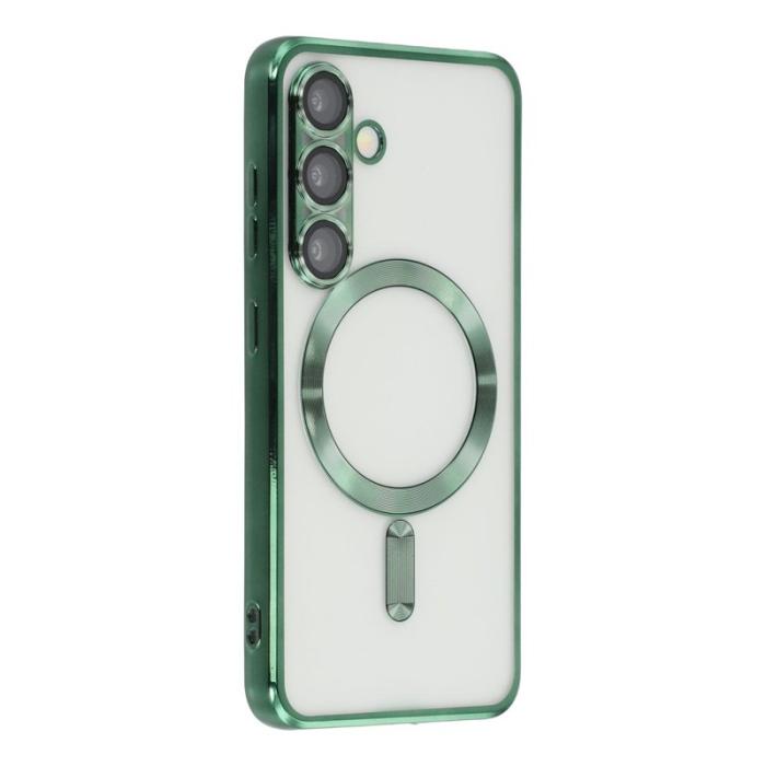 OEM - Mobilskal för Samsung Galaxy S26 Plus Magnetiskt TPU - Grön