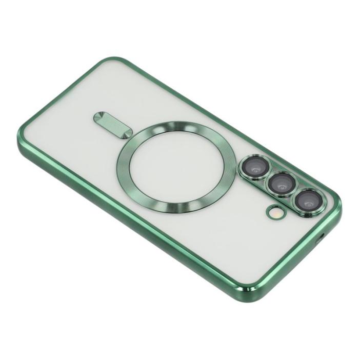 OEM - Mobilskal för Samsung Galaxy S26 Plus Magnetiskt TPU - Grön