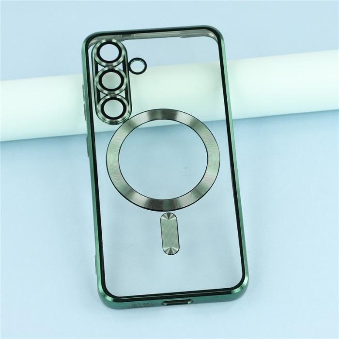 OEM - Mobilskal för Samsung Galaxy S26 Plus Magnetiskt TPU - Grön