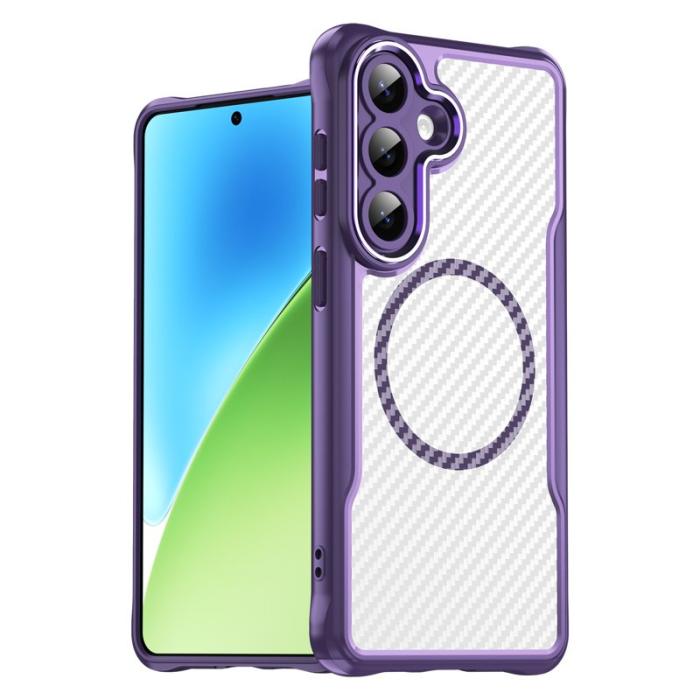 OEM - Mobilskal för Samsung Galaxy S26 Plus Magnetiskt TPU - Lila