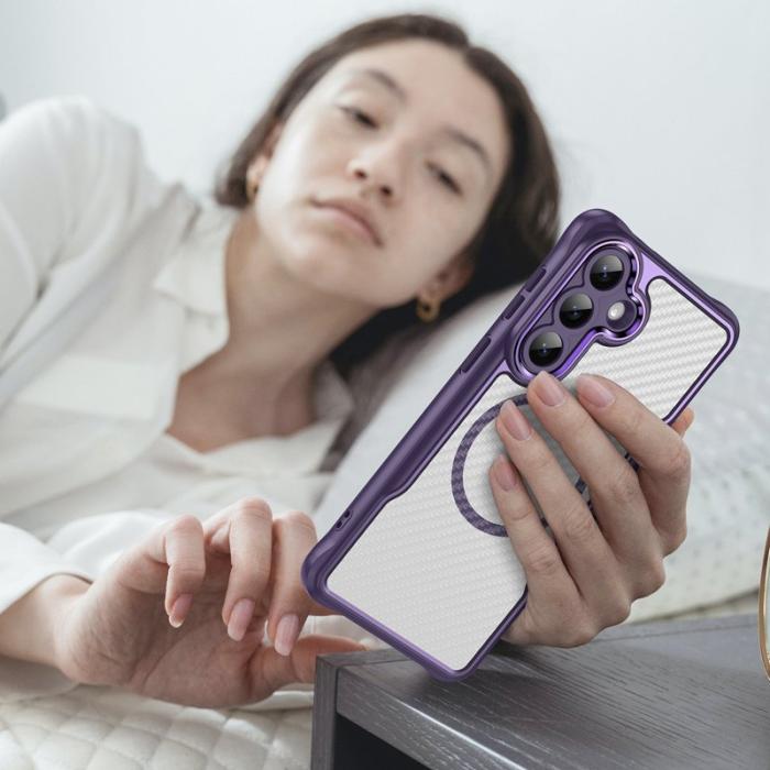 OEM - Mobilskal för Samsung Galaxy S26 Plus Magnetiskt TPU - Lila