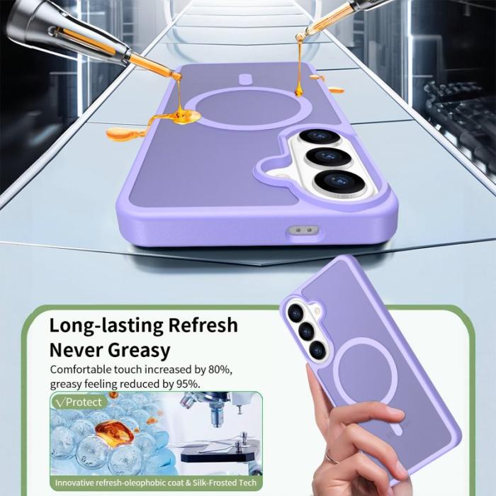 OEM - Mobilskal för Samsung Galaxy S26 Plus Magnetiskt TPU - Lila