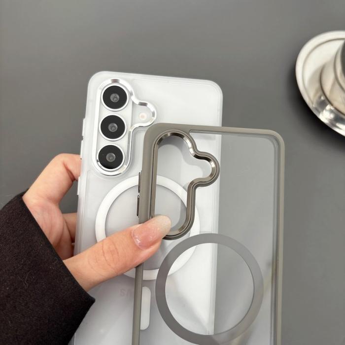 OEM - Mobilskal för Samsung Galaxy S26 Plus Magnetiskt TPU + PC - Grå