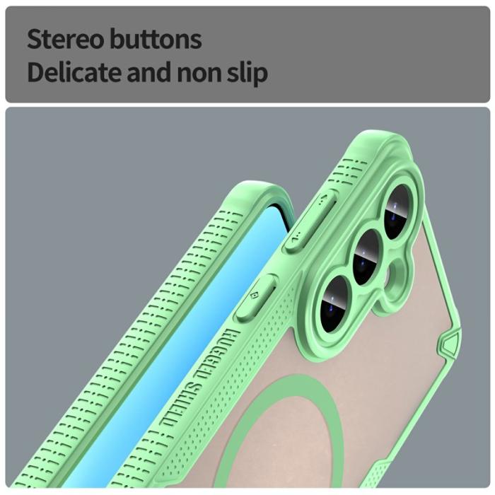 OEM - Mobilskal för Samsung Galaxy S26 Plus Magnetiskt TPU + PC - Grön