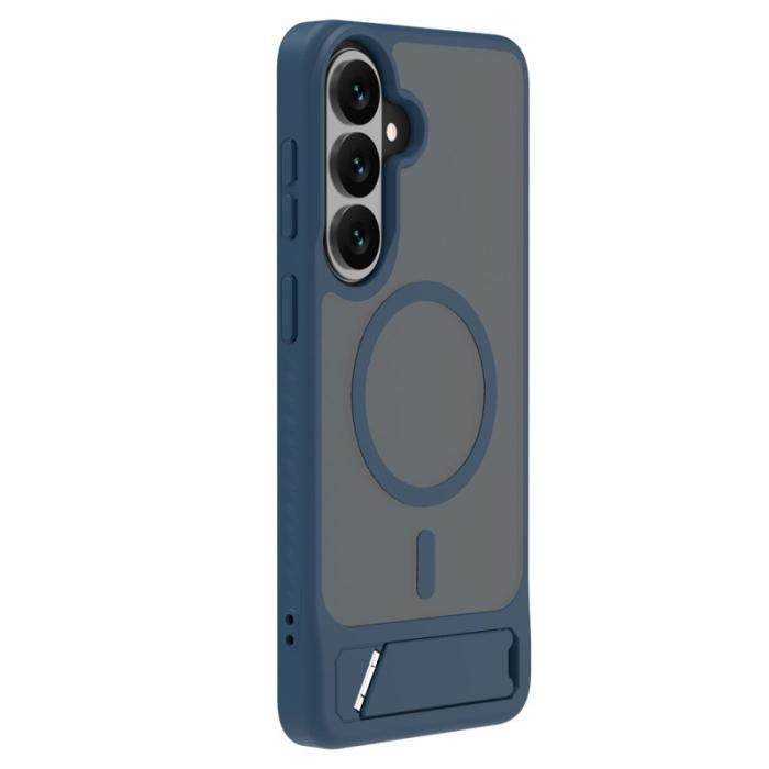 LeReach - LeReach Mobilskal för Samsung Galaxy S26 Plus Magnetiskt Kickstand - Blå