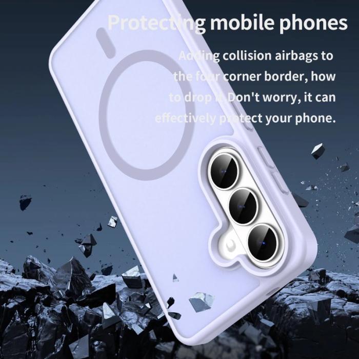 OEM - Mobilskal för Samsung Galaxy S26 Plus Magnetiskt TPU + PC - Lila