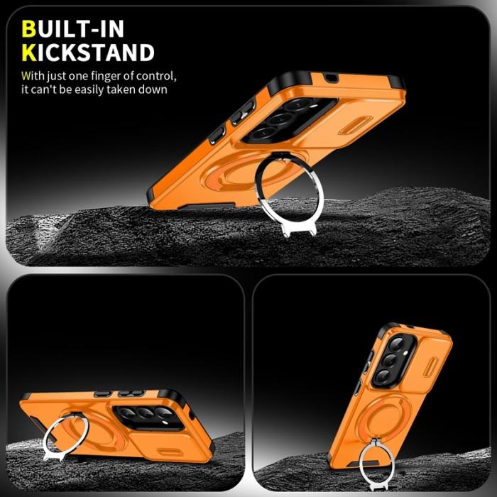 OEM - Mobilskal för Samsung Galaxy S26 Plus Magnetiskt TPU + PC - Orange