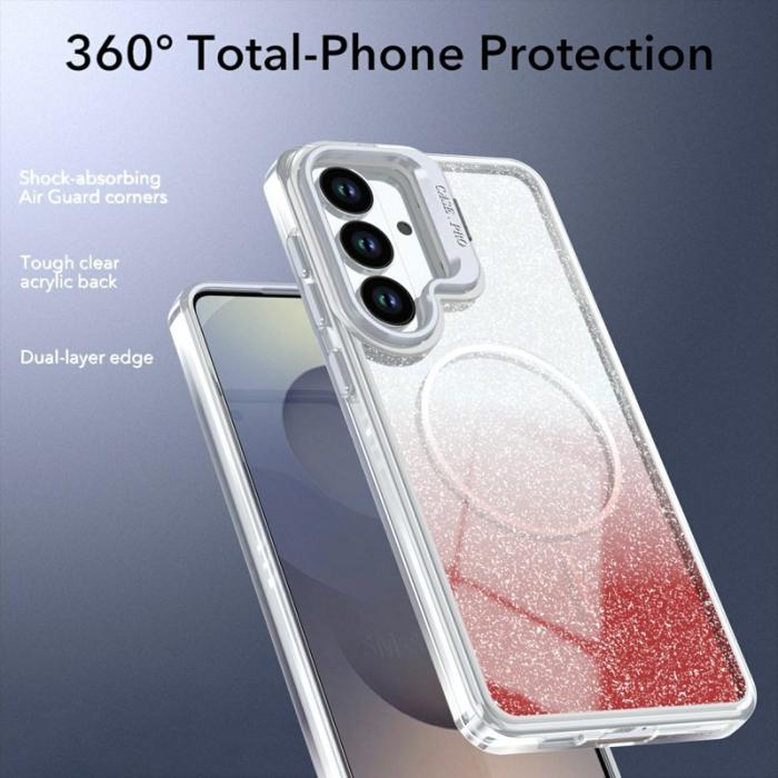 OEM - Mobilskal för Samsung Galaxy S26 Plus Magnetiskt TPU + PC - Orange