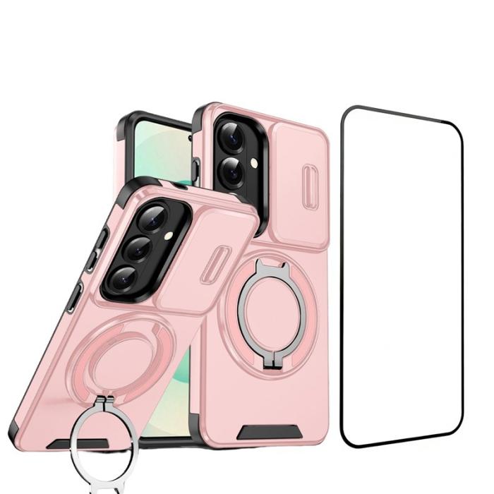 OEM - Mobilskal för Samsung Galaxy S26 Plus Magnetiskt TPU + PC - Rosa