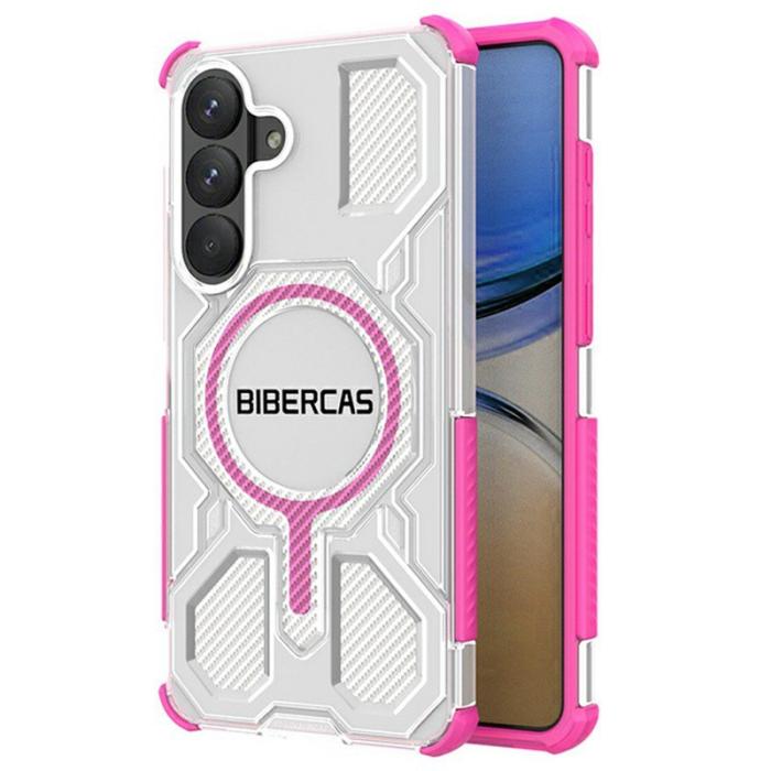 OEM - Mobilskal för Samsung Galaxy S26 Plus Magnetiskt TPU + PC - Rosa