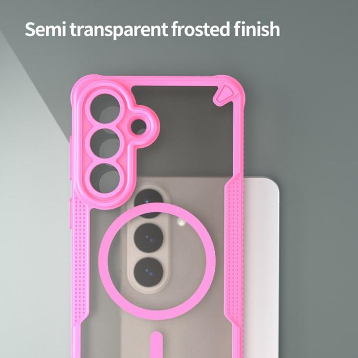 OEM - Mobilskal för Samsung Galaxy S26 Plus Magnetiskt TPU + PC - Rosa