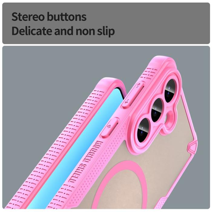 OEM - Mobilskal för Samsung Galaxy S26 Plus Magnetiskt TPU + PC - Rosa