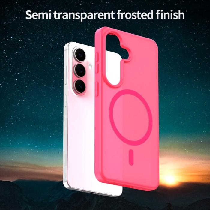 OEM - Mobilskal för Samsung Galaxy S26 Plus Magnetiskt TPU + PC - Rosa