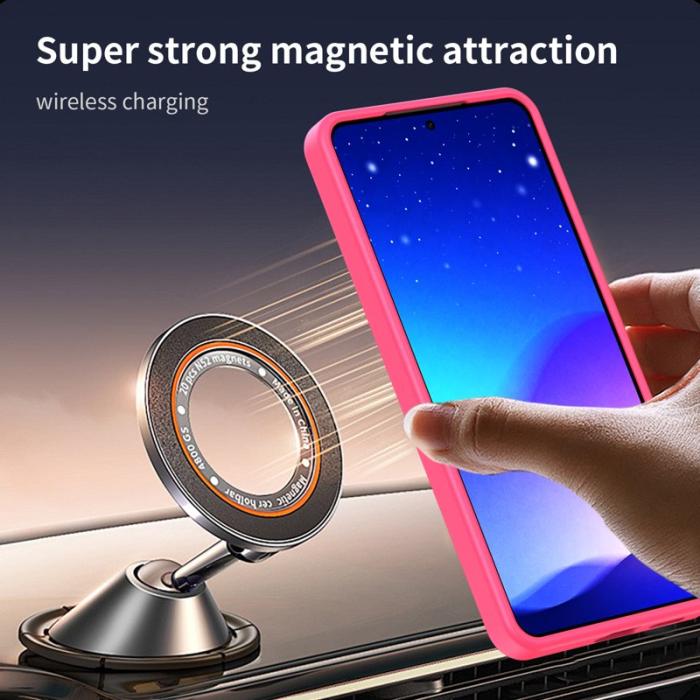 OEM - Mobilskal för Samsung Galaxy S26 Plus Magnetiskt TPU + PC - Rosa