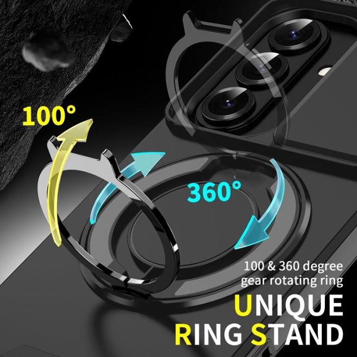 OEM - Mobilskal för Samsung Galaxy S26 Plus Magnetiskt TPU + PC - Svart