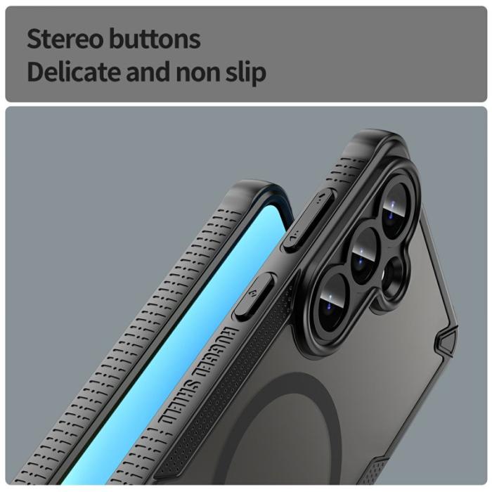 OEM - Mobilskal för Samsung Galaxy S26 Plus Magnetiskt TPU + PC - Svart