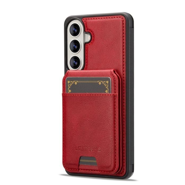 LC.imeeke - LC.IMEEKE Mobilskal för Samsung Galaxy S26 Plus Magnetiskt TPU - Röd